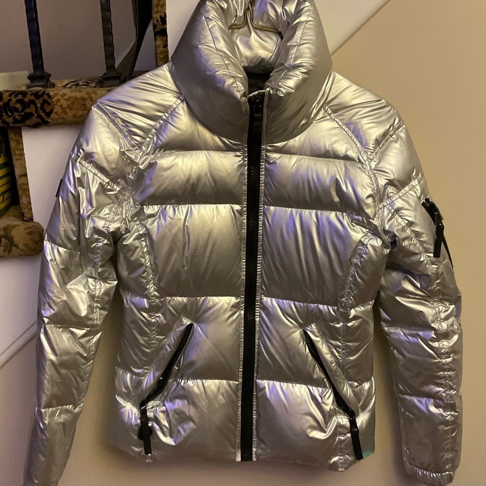 SAM silver Womens jacket size small